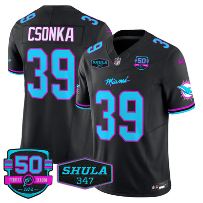 Dolphins Miami Vice Vapor Limited Jersey V4 - All Stitched