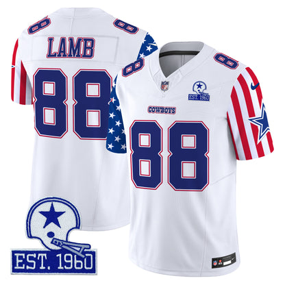 Cowboys American Style Vapor Limited Jersey - All Stitched