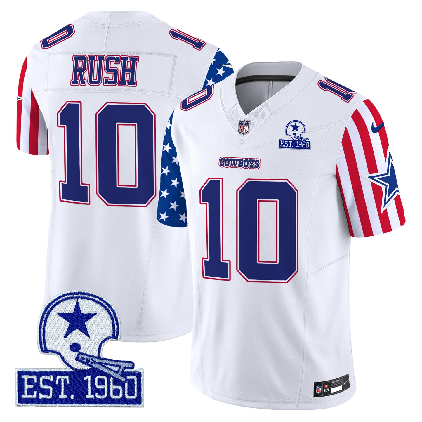 Cowboys American Style Vapor Limited Jersey - All Stitched