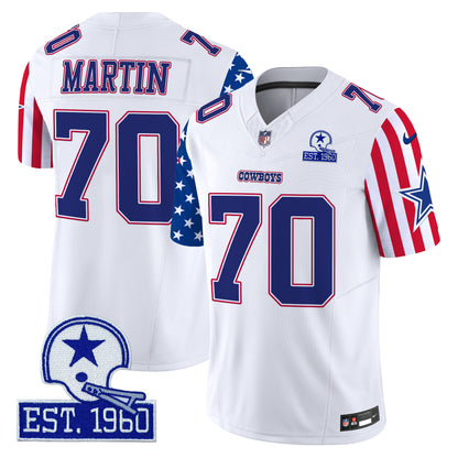 Cowboys American Style Vapor Limited Jersey - All Stitched