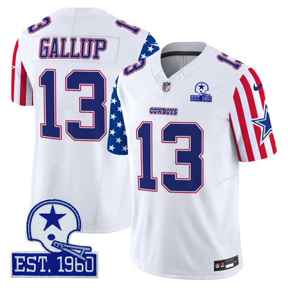 Cowboys American Style Vapor Limited Jersey - All Stitched