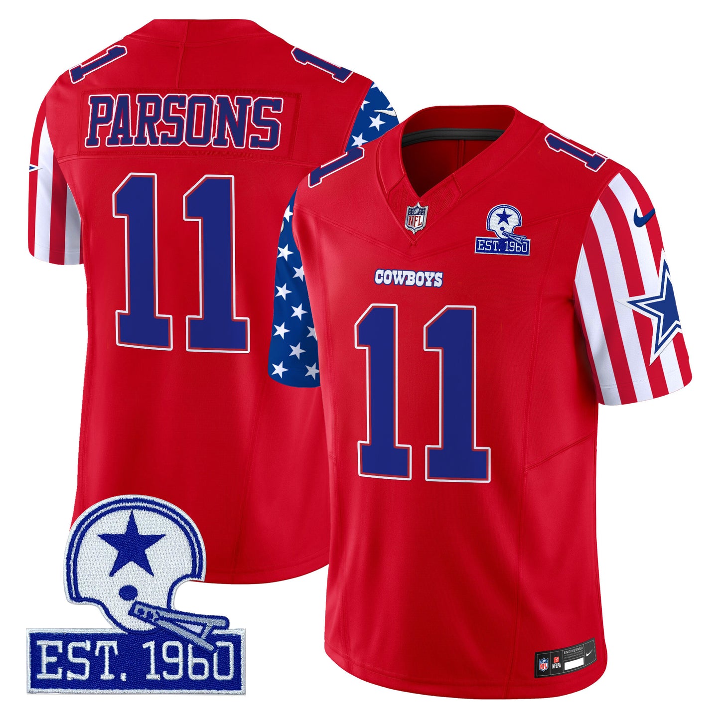 Cowboys American Style Vapor Limited Jersey - All Stitched