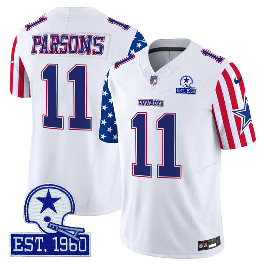 Cowboys American Style Vapor Limited Jersey - All Stitched