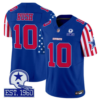 Cowboys American Style Vapor Limited Jersey - All Stitched