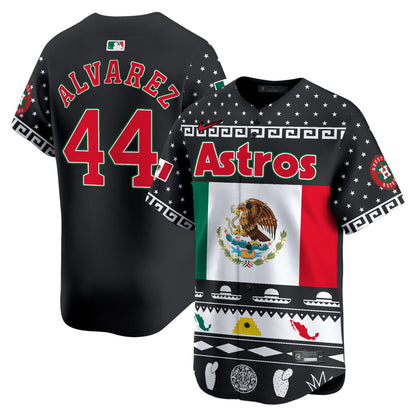 Astros Mexico Aztec Vapor Premier Limited Jersey V2 - Printed