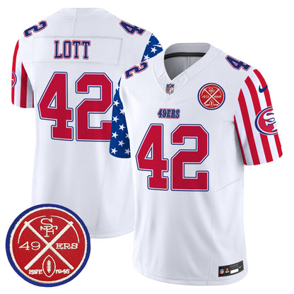 49ers American Style Vapor Limited Jersey - All Stitched