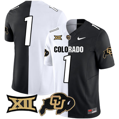 Colorado Buffaloes Vapor Limited Jersey V2 - Big 12 XII Patch - All Stitched