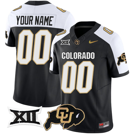 Colorado Buffaloes Vapor Limited Custom Jersey V2 - Big 12 XII Patch - All Stitched