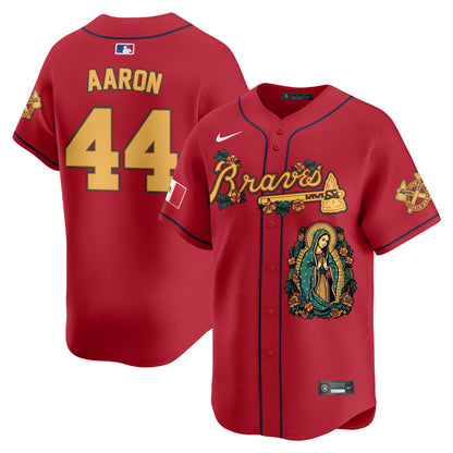 Braves Mexico Guadalupe Vapor Premier Limited Jersey - Printed