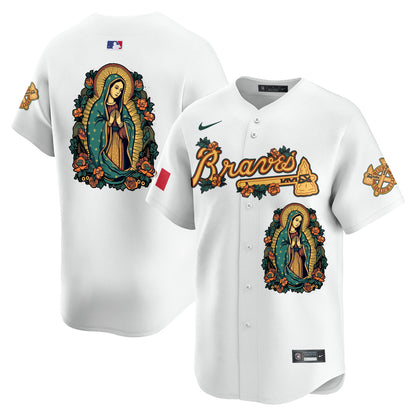 Braves Mexico Guadalupe Vapor Premier Limited Jersey - Printed