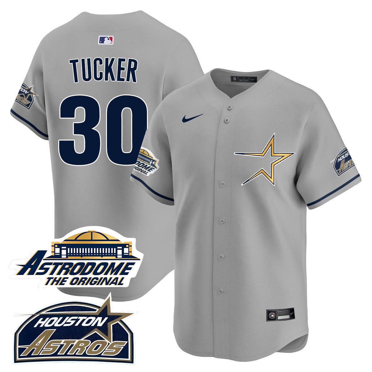 Astros Throwback Jersey - All Stitched - 25 Years Of History