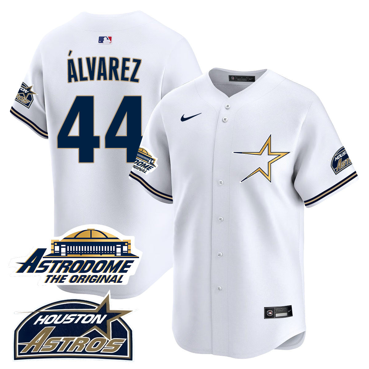 Astros Throwback Jersey - All Stitched - 25 Years Of History