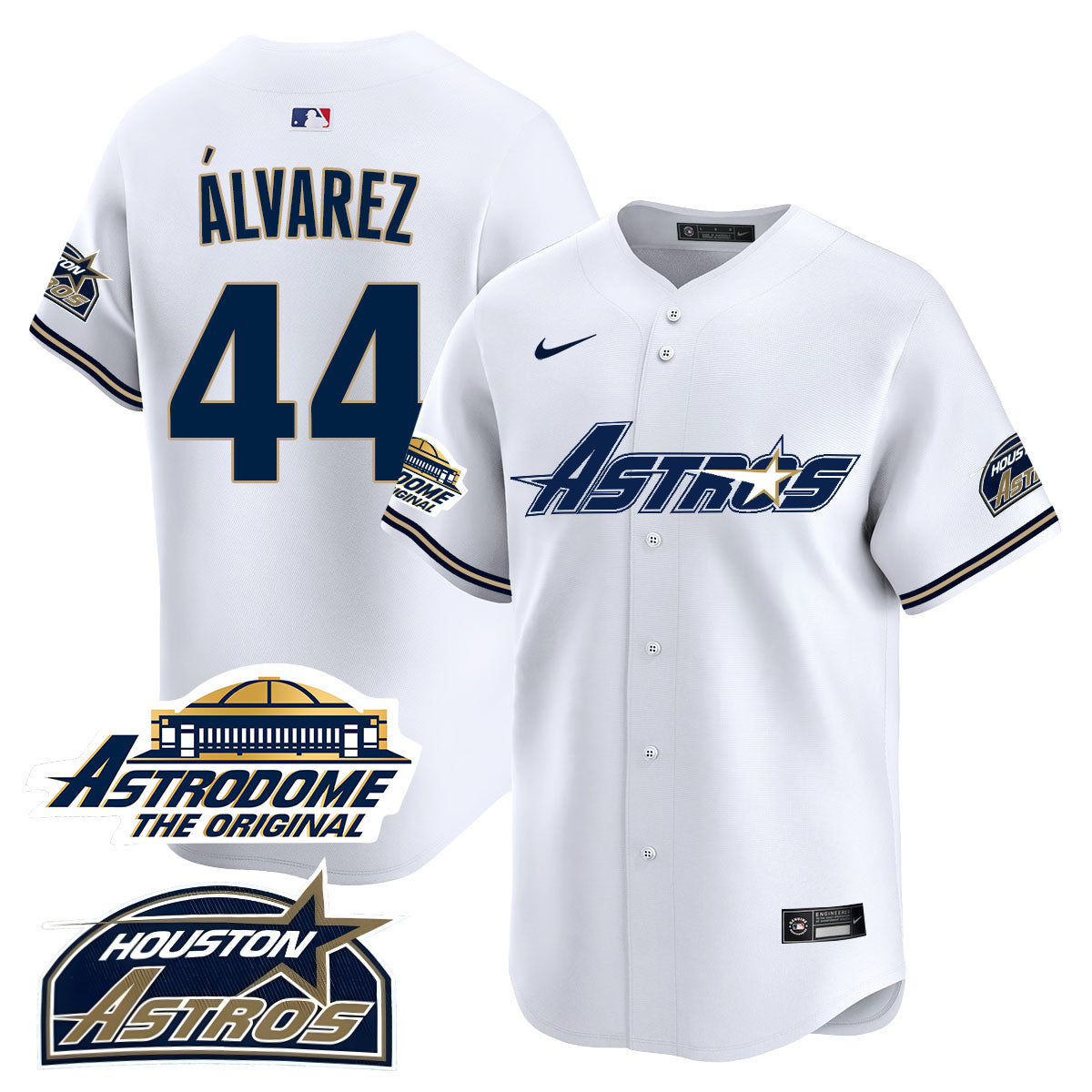 Astros Throwback Jersey N1 - All Stitched - 25 Years Of History