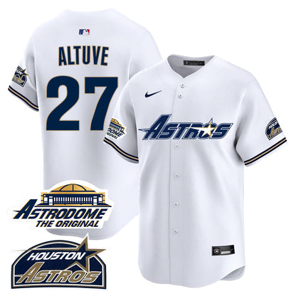 Astros Throwback Jersey N1 - All Stitched - 25 Years Of History