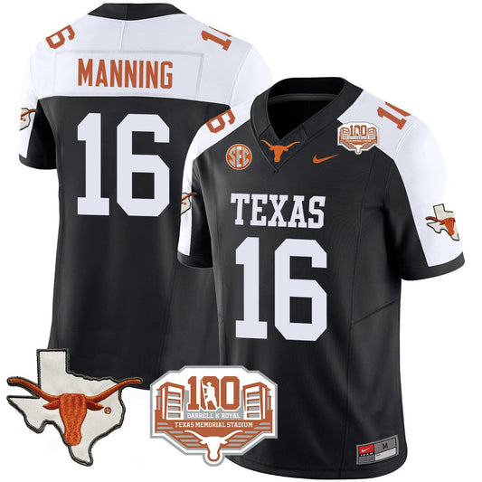 Texas Longhorns 2024 Vapor Jersey - 100 years of Darrell K Royal - All Stitched