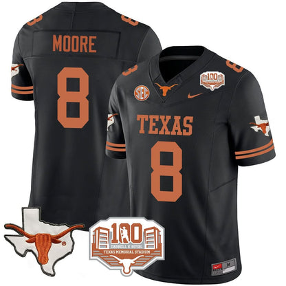 Texas Longhorns 2024 Vapor Jersey - 100 years of Darrell K Royal - All Stitched