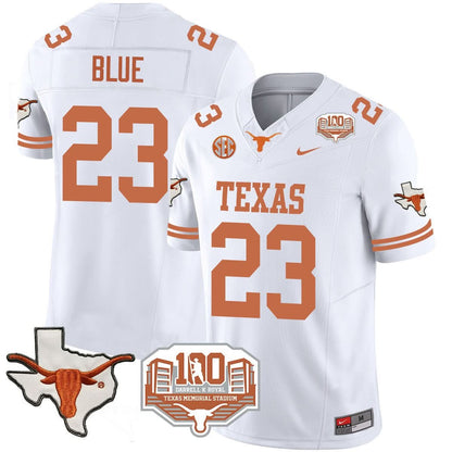 Texas Longhorns 2024 Vapor Jersey - 100 years of Darrell K Royal - All Stitched