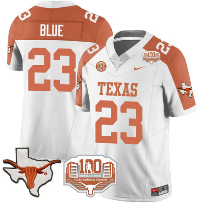 Texas Longhorns 2024 Vapor Jersey - 100 years of Darrell K Royal - All Stitched