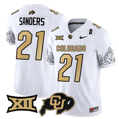 Colorado Buffaloes Vapor Limited Jersey V3 - Big 12 XII Patch - All Stitched