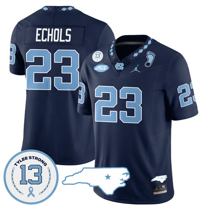 North Carolina Tar Heels Football 2024 Vapor Jersey - All Stitched