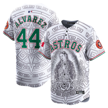 Astros Mexico Guadalupe Vapor Premier Limited Jersey - Printed