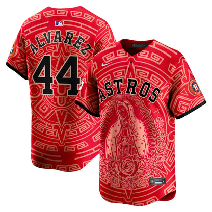 Astros Mexico Guadalupe Vapor Premier Limited Jersey - Printed