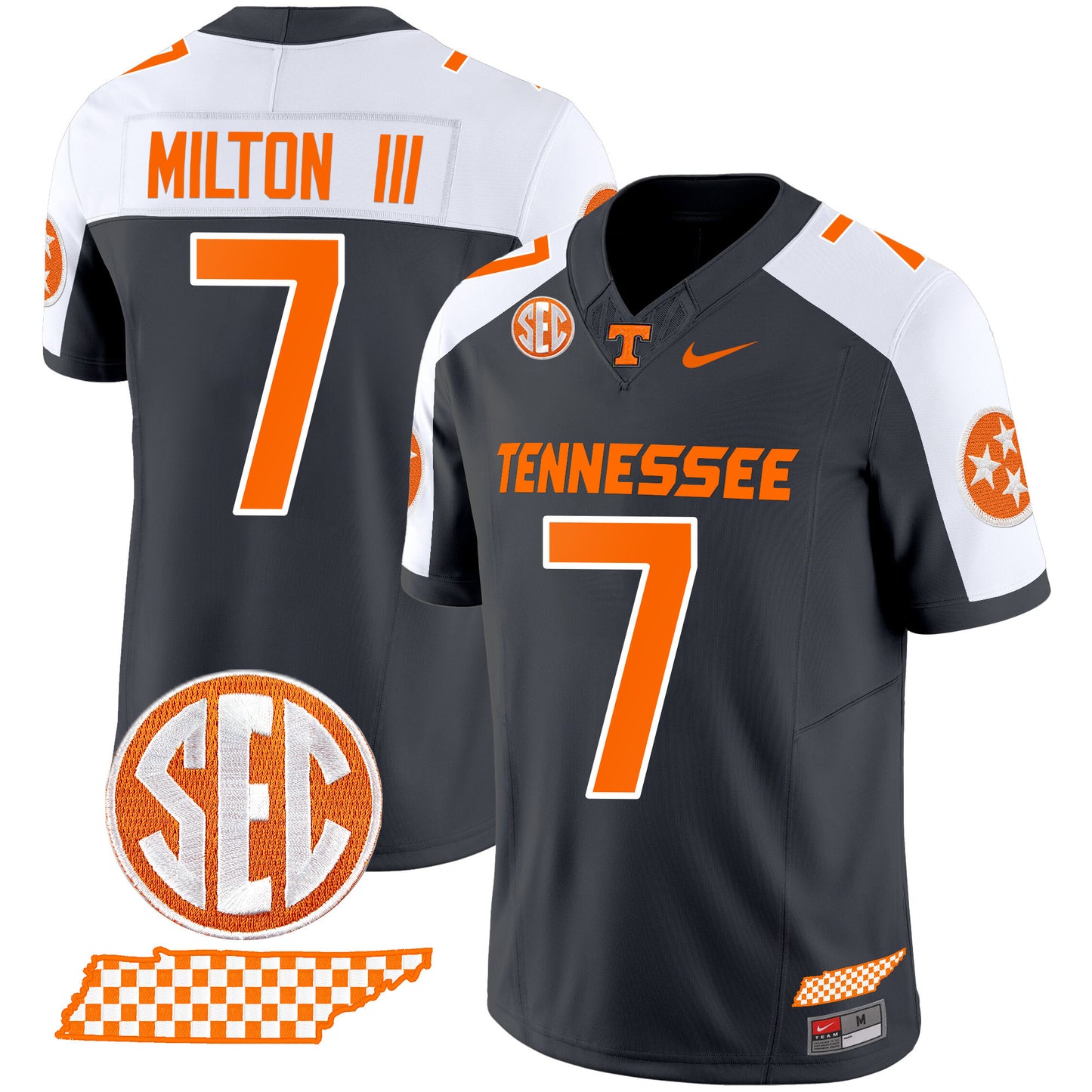 Tennessee Volunteers 2024 Vapor Limited Jersey V2 - All Stitched