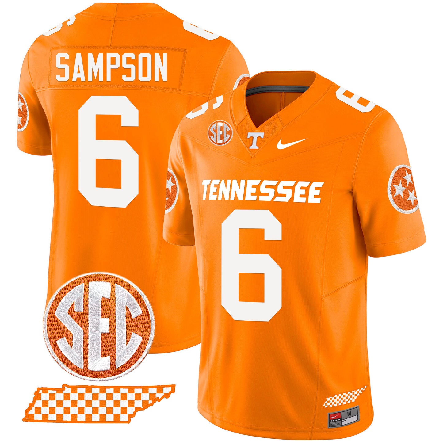 Tennessee Volunteers 2024 Vapor Limited Jersey V2 - All Stitched