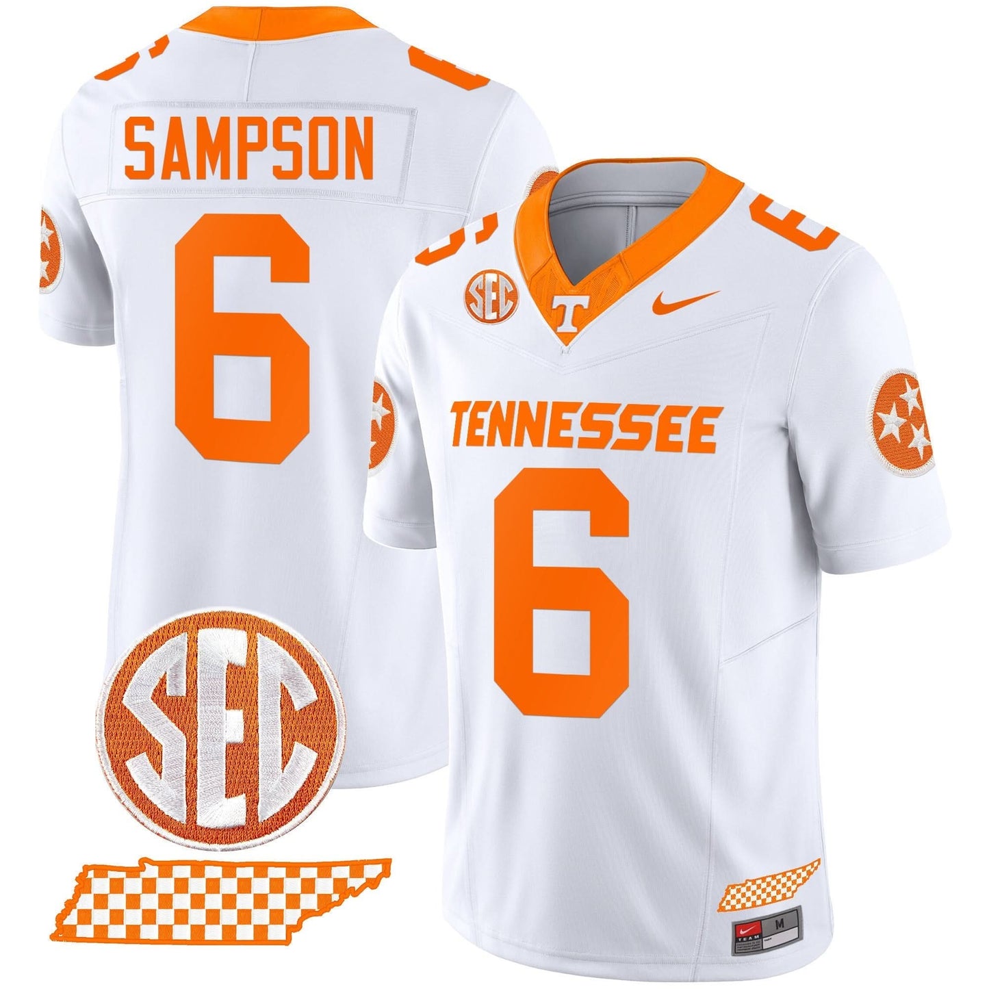 Tennessee Volunteers 2024 Vapor Limited Jersey V2 - All Stitched