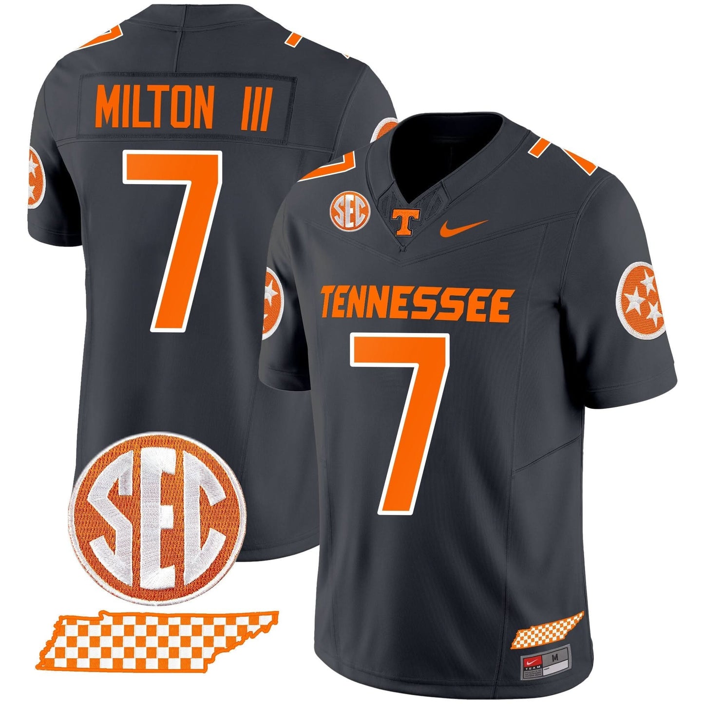 Tennessee Volunteers 2024 Vapor Limited Jersey V2 - All Stitched