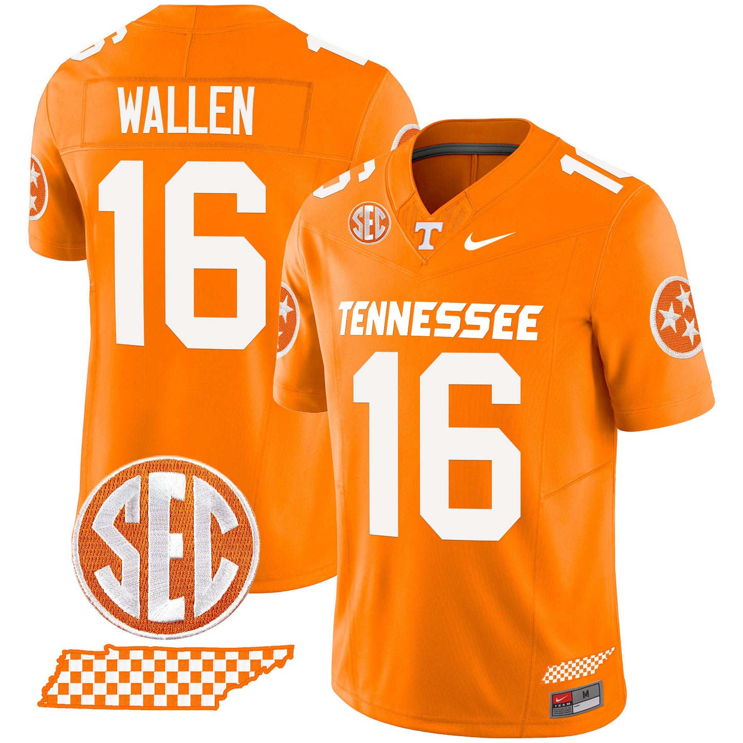 Tennessee Volunteers 2024 Vapor Limited Jersey V2 - All Stitched