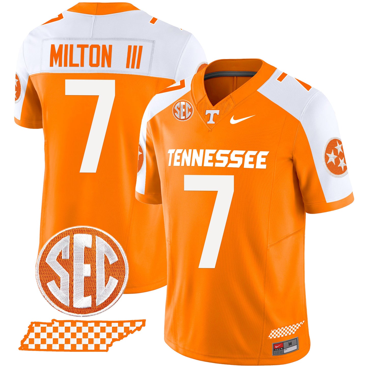 Tennessee Volunteers 2024 Vapor Limited Jersey V2 - All Stitched