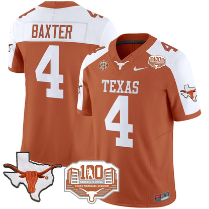 Texas Longhorns 2024 Vapor Limited Jersey - 100 years of Darrell K Royal - All Stitched