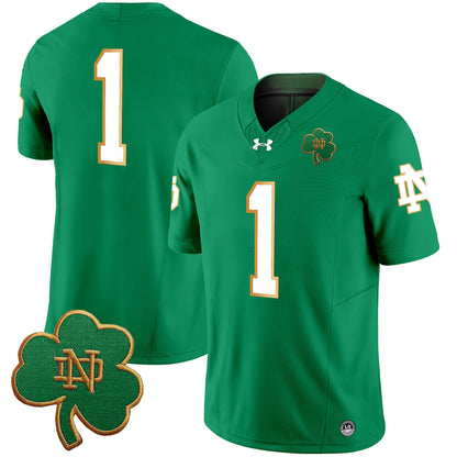 Notre Dame Fighting Irish 2024 Vapor Limited Jersey V3 - All Stitched