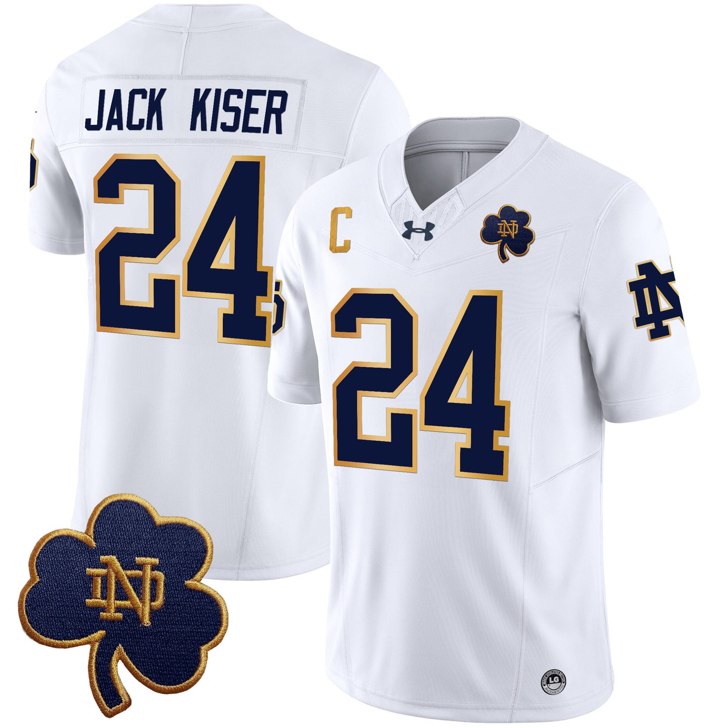 Notre Dame Fighting Irish 2024 Vapor Limited Jersey V3 - All Stitched