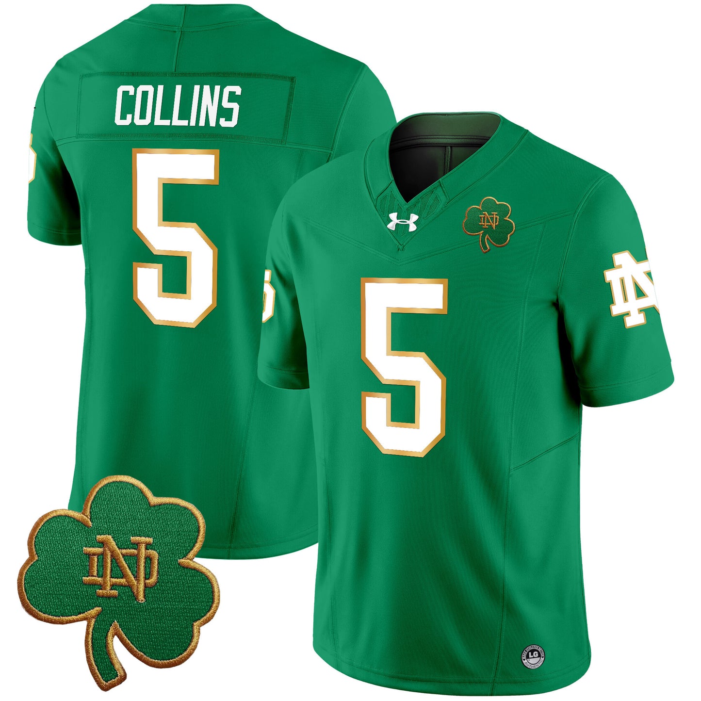 Notre Dame Fighting Irish 2024 Vapor Limited Jersey V3 - All Stitched