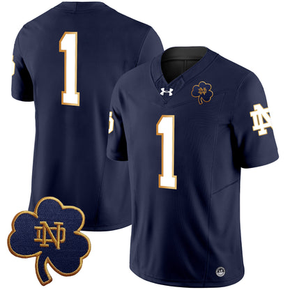 Notre Dame Fighting Irish 2024 Vapor Limited Jersey V3 - All Stitched