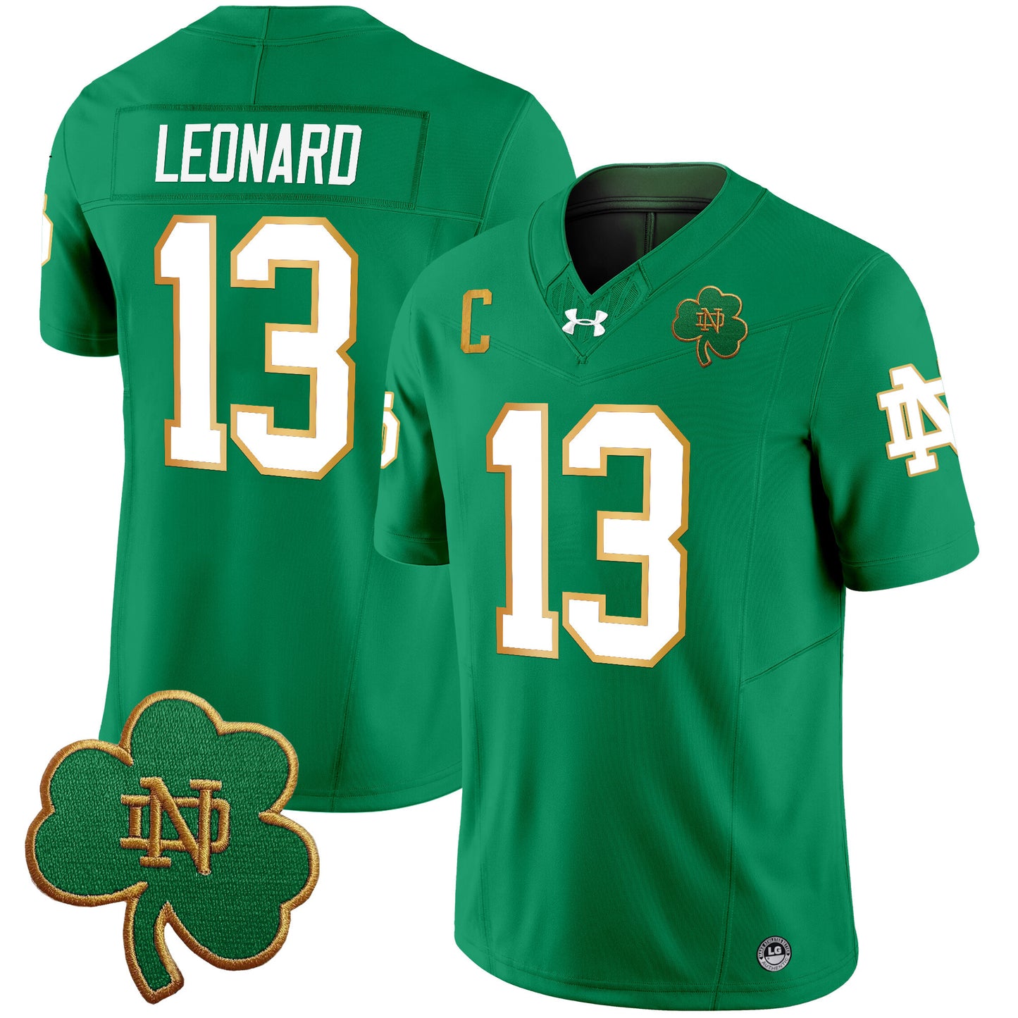 Notre Dame Fighting Irish 2024 Vapor Limited Jersey V3 - All Stitched