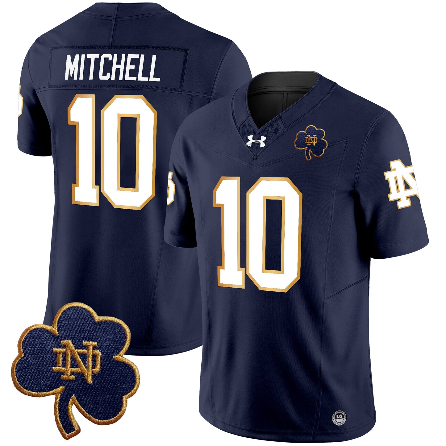 Notre Dame Fighting Irish 2024 Vapor Limited Jersey V3 - All Stitched