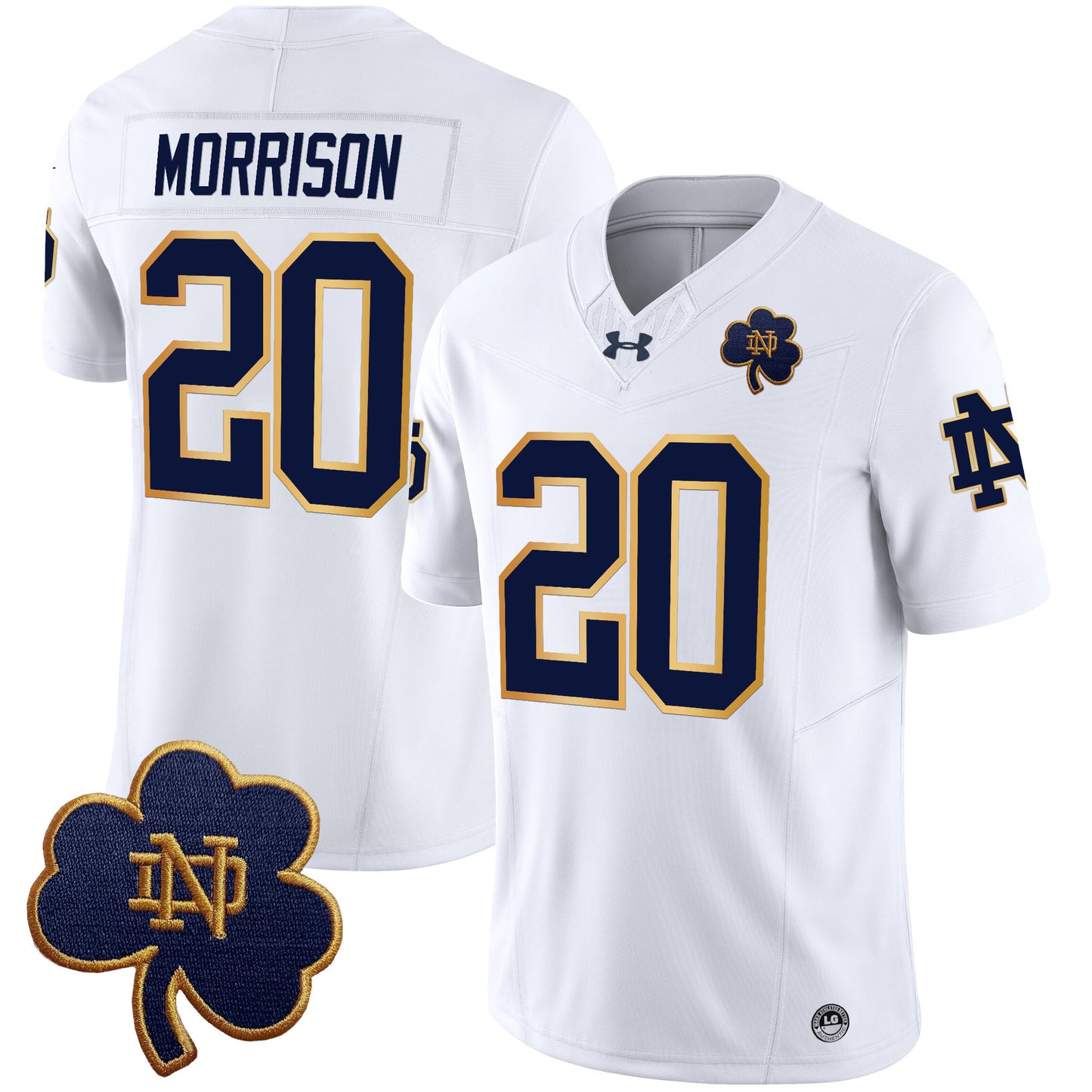 Notre Dame Fighting Irish 2024 Vapor Limited Jersey V3 - All Stitched