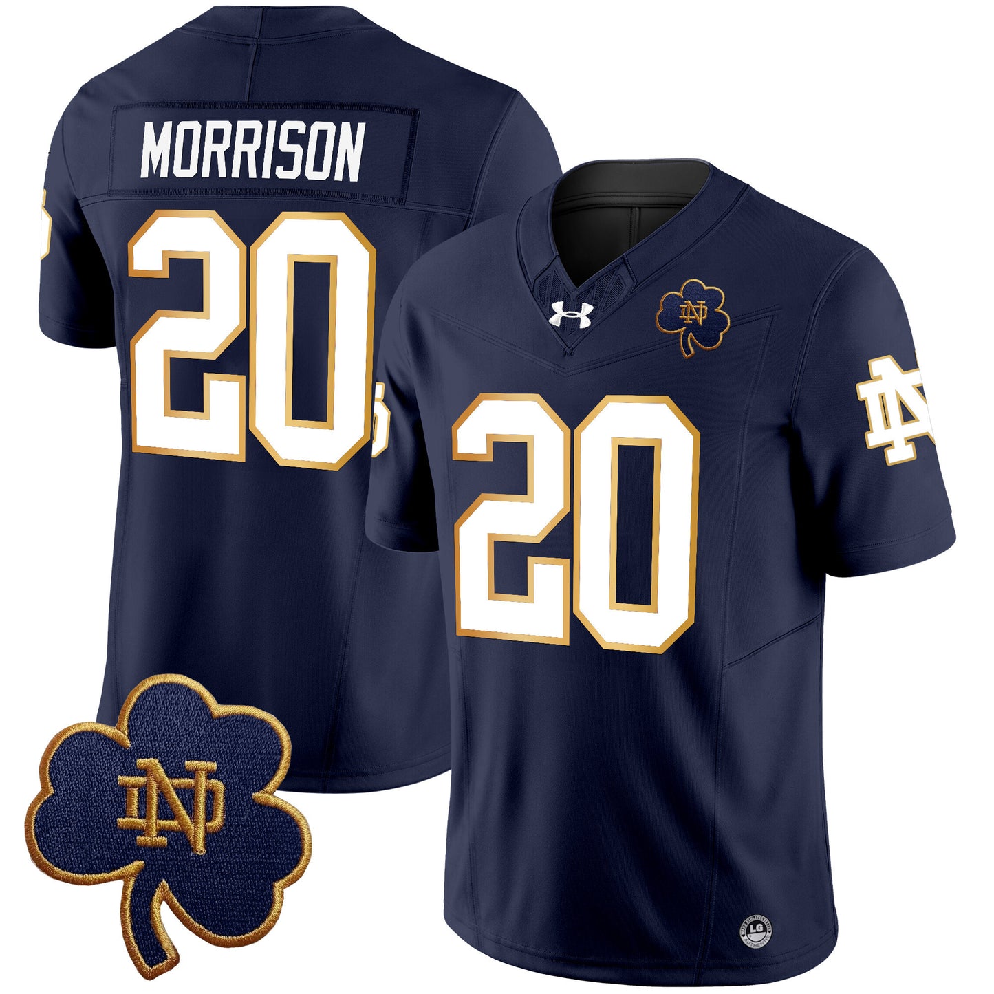 Notre Dame Fighting Irish 2024 Vapor Limited Jersey V3 - All Stitched