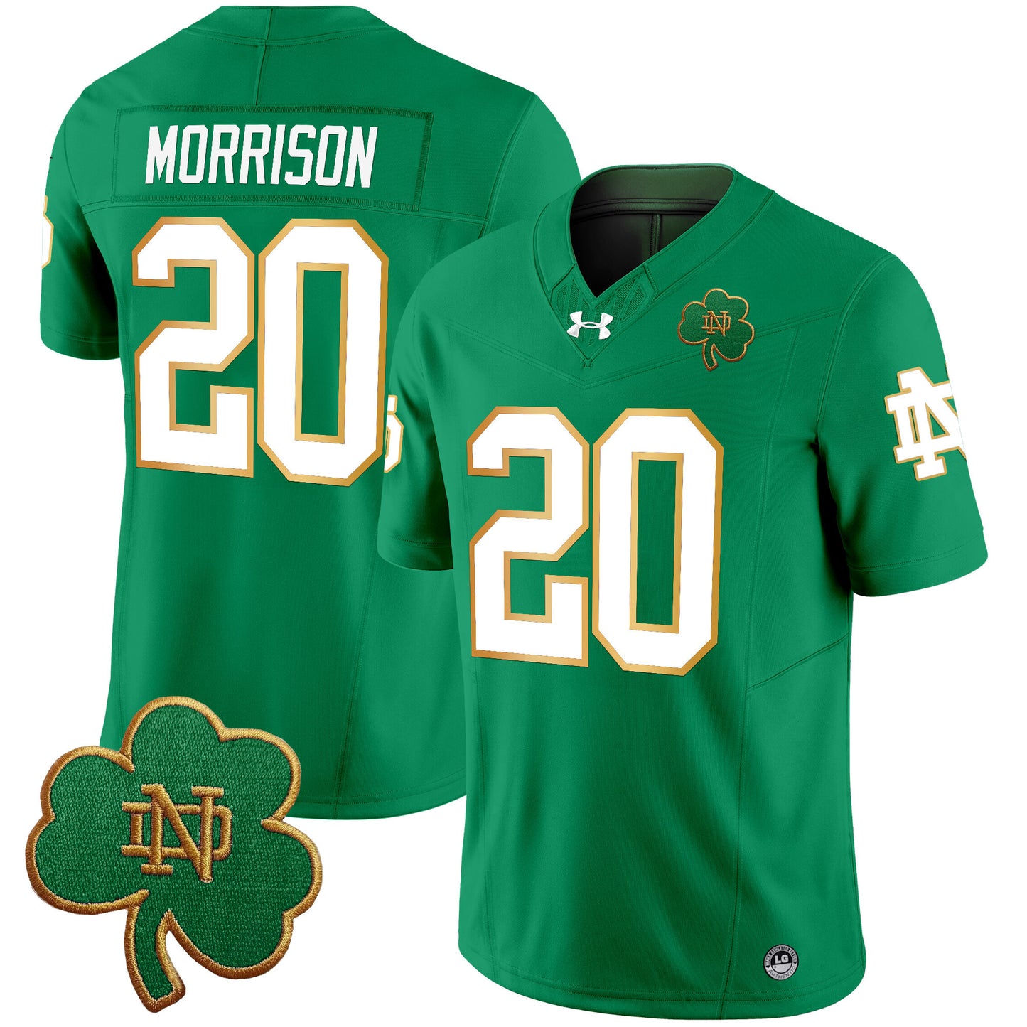 Notre Dame Fighting Irish 2024 Vapor Limited Jersey V3 - All Stitched