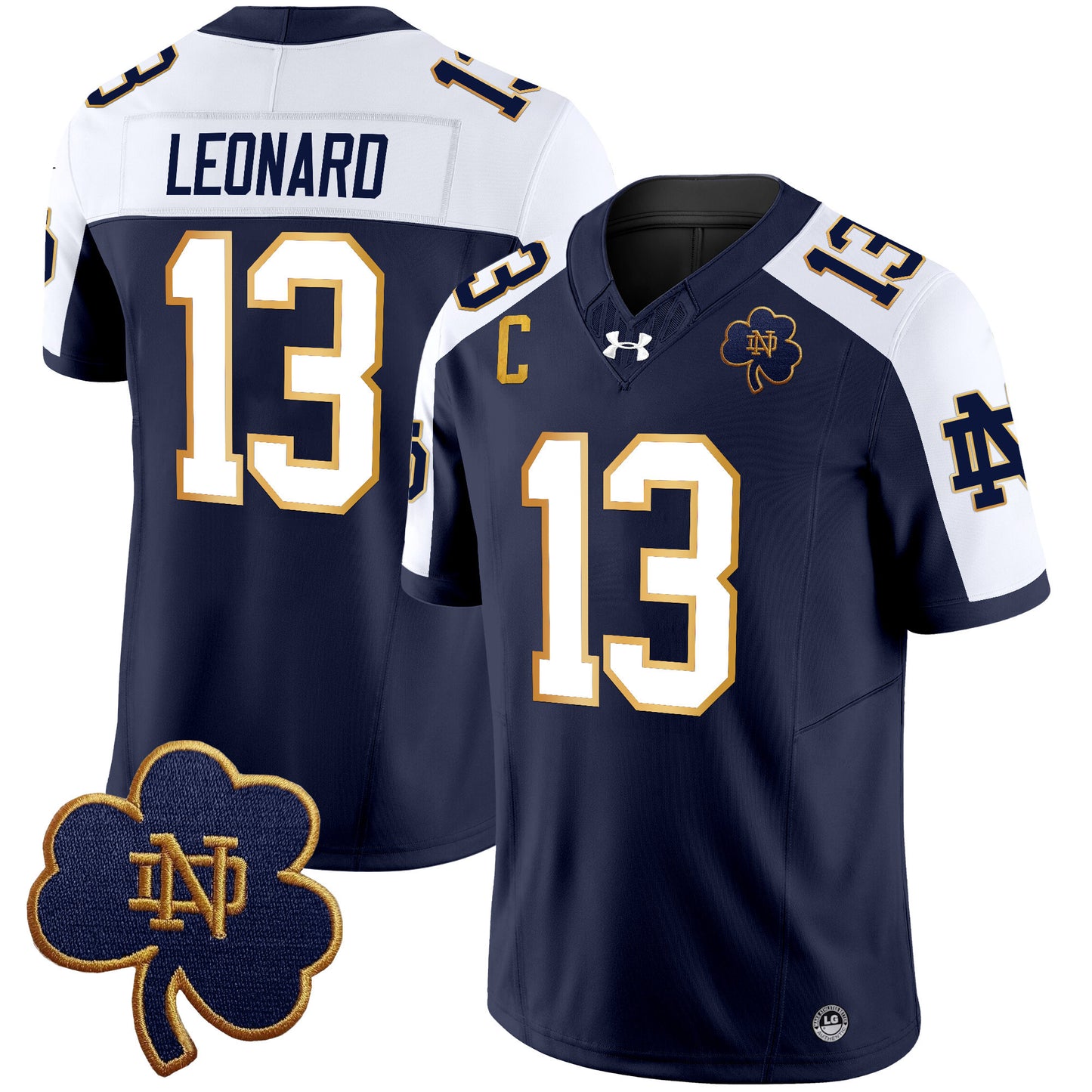 Notre Dame Fighting Irish 2024 Vapor Limited Jersey V3 - All Stitched