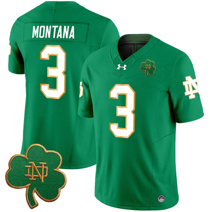 Notre Dame Fighting Irish 2024 Vapor Limited Jersey V3 - All Stitched