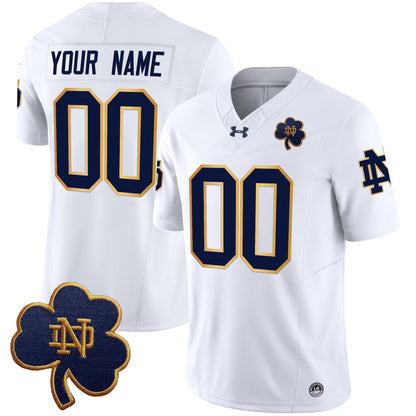 Notre Dame Fighting Irish 2024 Vapor Limited Custom Jersey V3 - All Stitched