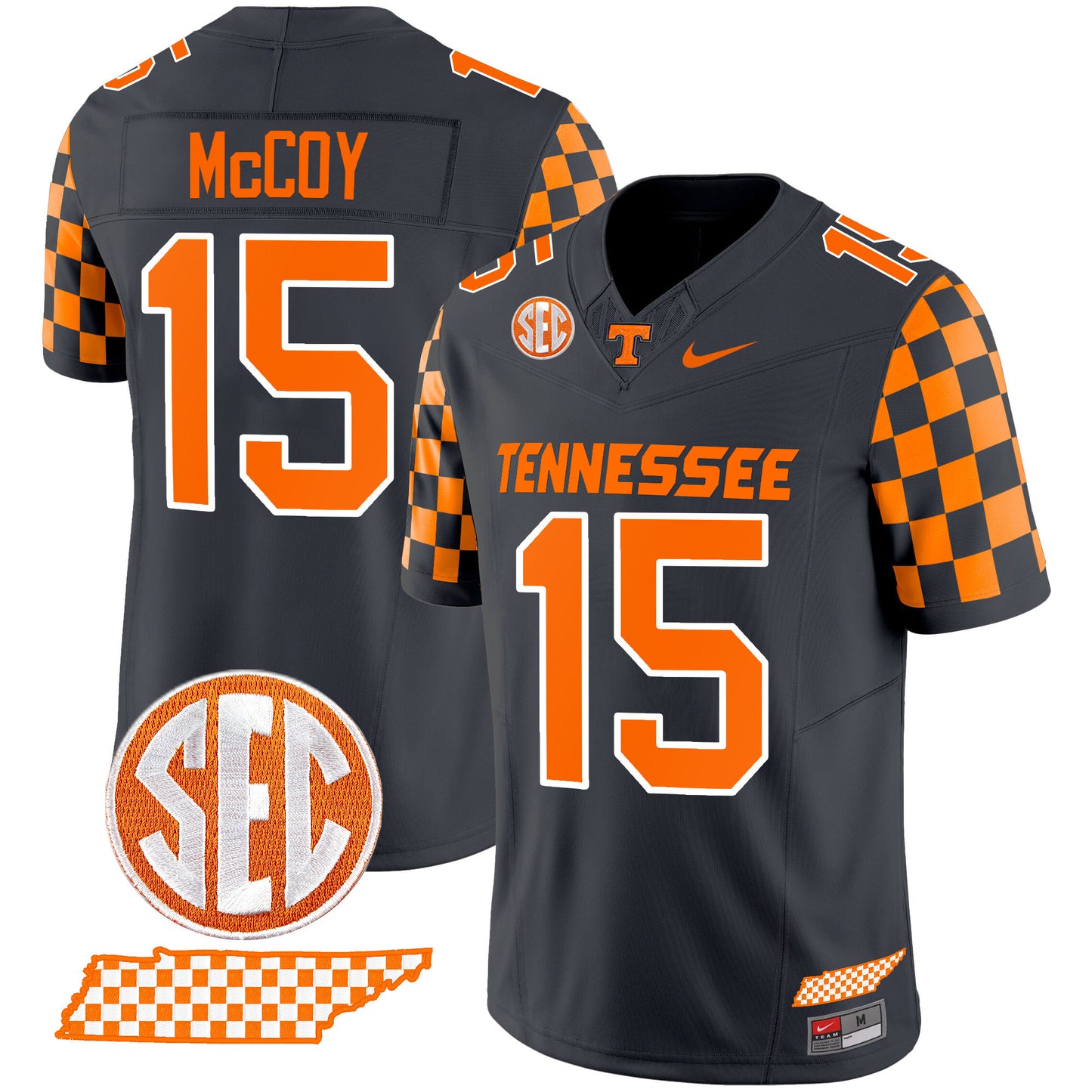 Tennessee Volunteers 2024 Checkerboard Vapor Limited Jersey - All Stitched