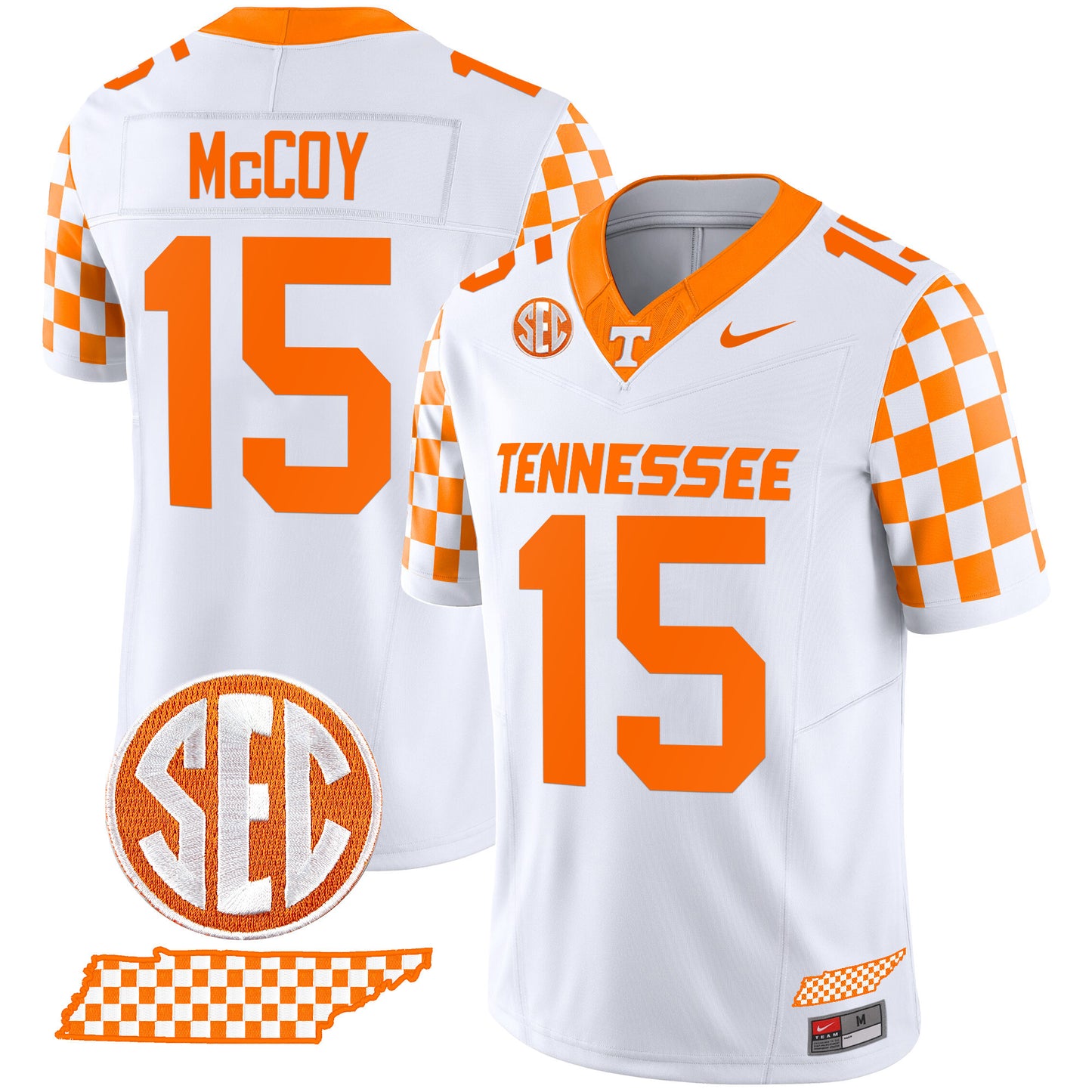 Tennessee Volunteers 2024 Checkerboard Vapor Limited Jersey - All Stitched