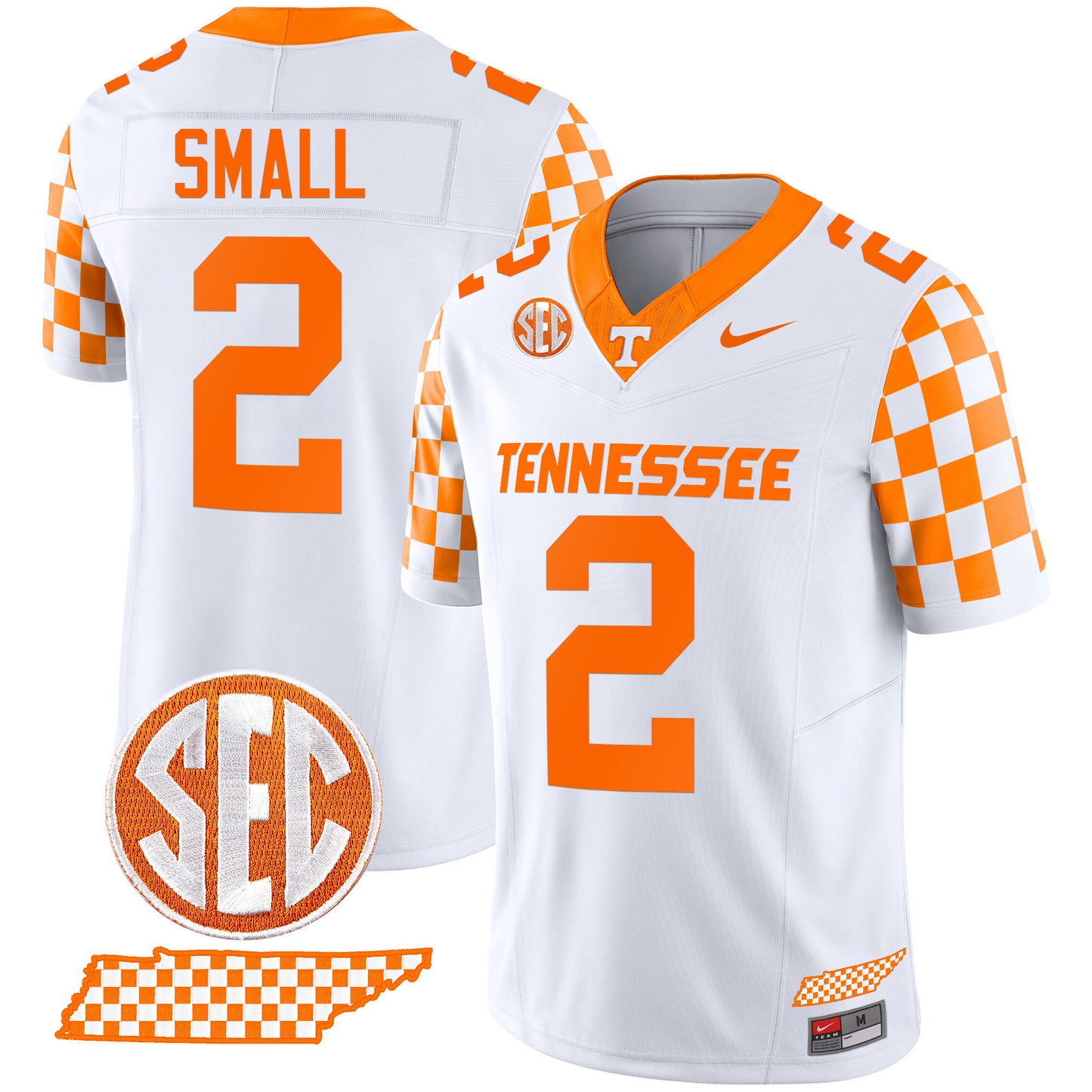 Tennessee Volunteers 2024 Checkerboard Vapor Limited Jersey - All Stitched