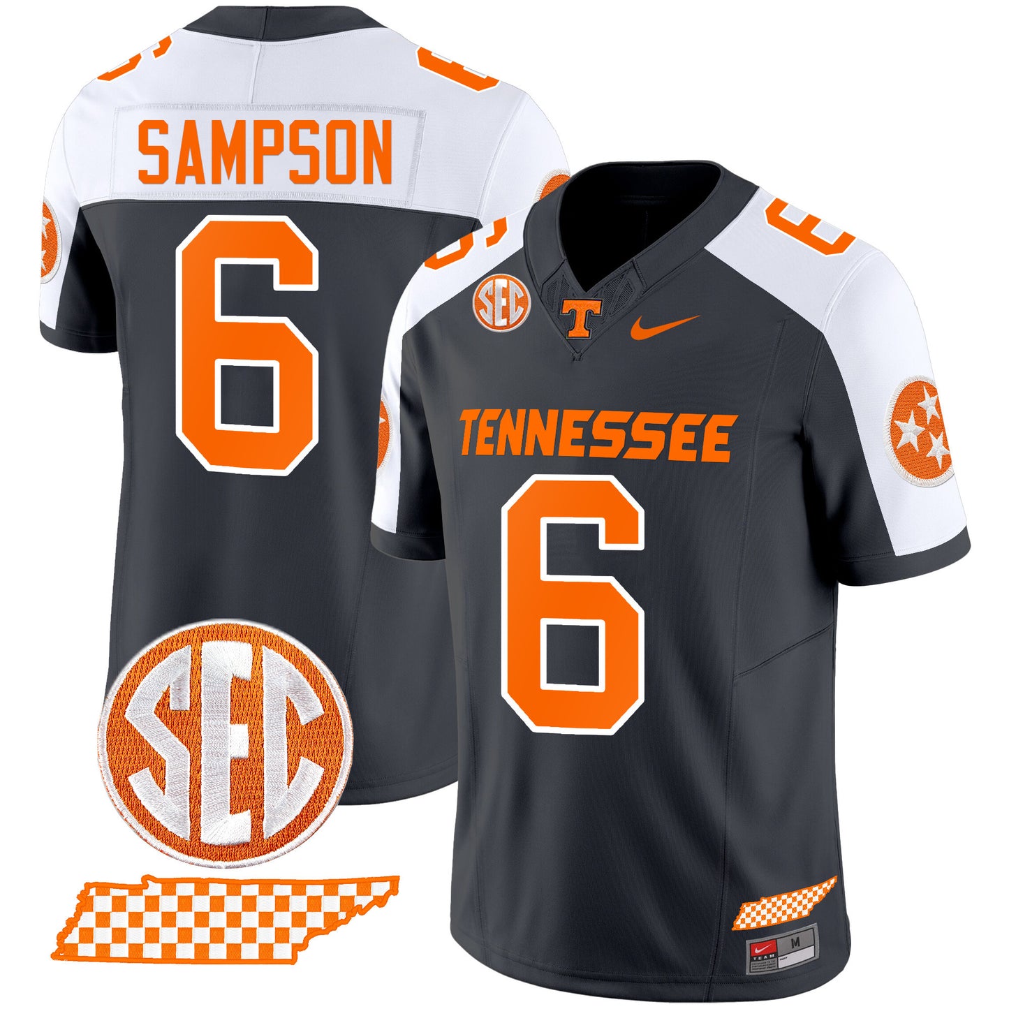 Tennessee Volunteers 2024 Checkerboard Vapor Limited Jersey - All Stitched