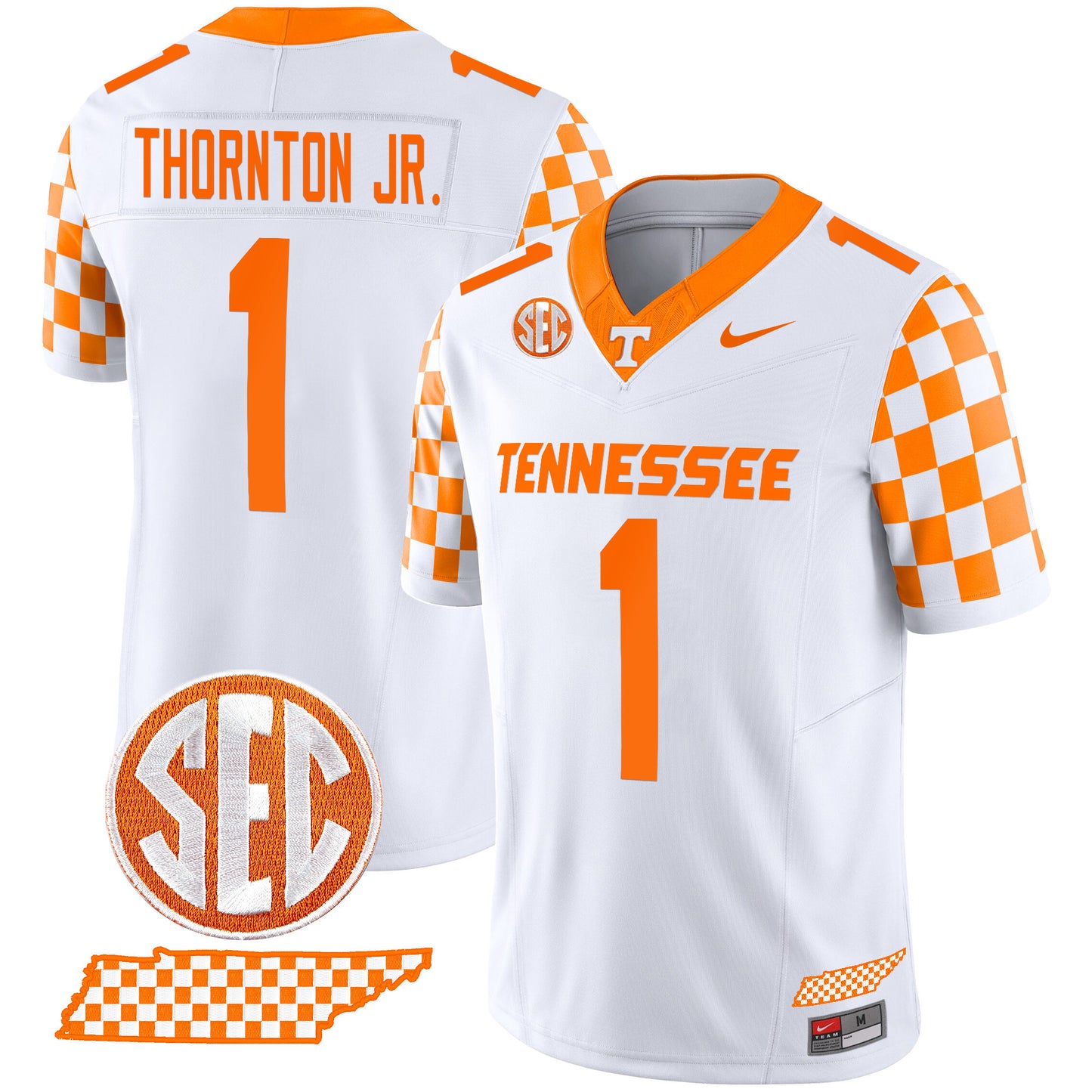 Tennessee Volunteers 2024 Checkerboard Vapor Limited Jersey - All Stitched